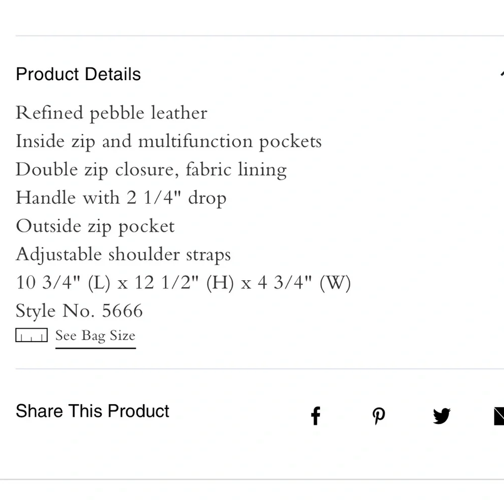 Coach backpack - Picture 8 of 8